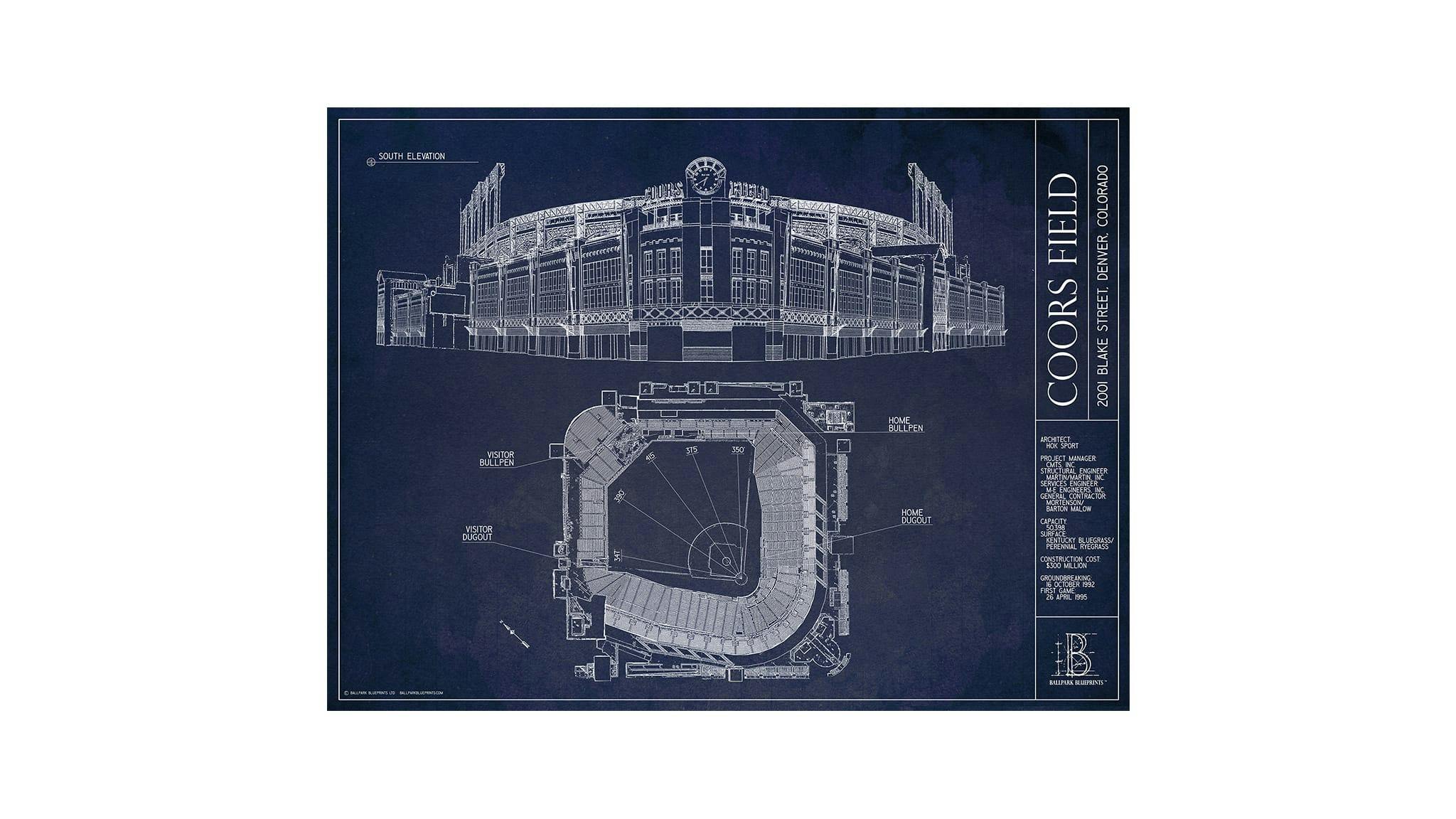 Coors Field Wall Art